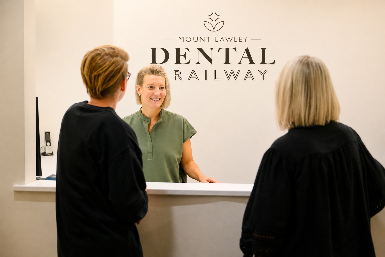 Dental On Railway entrance — our iconic heritage door